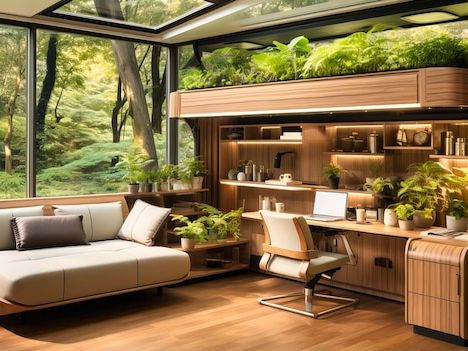 Jak zaprojektować ekologiczne wnętrze inspirowane naturą? Kompletny przewodnik po stylu biofilnym